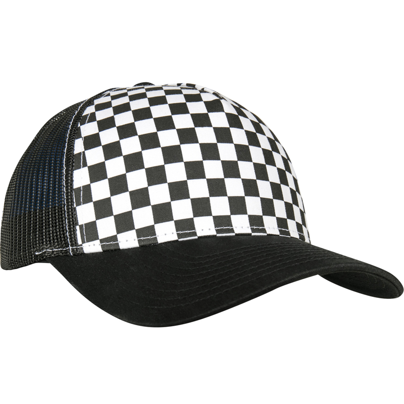 Checkerboard Retro Trucker Cap